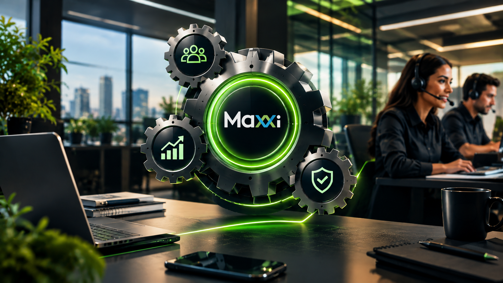 Equipe de crédito acelerada pelo Maxxi